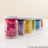 Sample pack - 6 mini favour jars (with lids)